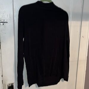 Black croft, and borrow not mock neck T longsleeved size large